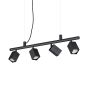 Κρεμαστό Φωτιστικό DYNAMITE SP4 SQUARE Λευκό Ideal Lux 367453