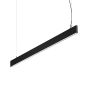 Γραμμικό Σύστημα Φωτισμού STEEL SP1 D20 MONO-EMISSION WIDE 3000K Μαύρο Ideal Lux 367590