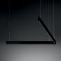 Γραμμικό Σύστημα Φωτισμού STEEL SP1 D20 MONO-EMISSION WIDE 3000K Μαύρο Ideal Lux 367590