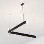 Γραμμικό Σύστημα Φωτισμού STEEL SP2 D20 BI-EMISSION ACCENT 3000K Μαύρο Ideal Lux 367606