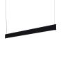 Γραμμικό Σύστημα Φωτισμού STEEL SP1 D09 MONO-EMISSION WIDE 3000K Μαύρο Ideal Lux 368818