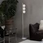 Φωτιστικό Δαπέδου BINOMIO PT3 Μαύρο Ideal Lux 369327