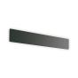 Απλίκα ZIG ZAG AP D53 SQUARE Μαύρο 4000K Ideal Lux 369457