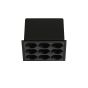 Χωνευτό Φωτιστικό LIKA FI SLIM SQUARE 10W 3000K Μαύρο Ideal Lux 369518