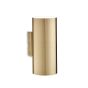 Απλίκα LOOK AP2 ROUND D60 H150 Ορείχαλκος Ideal Lux 369990