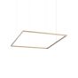 Κρεμαστό Φωτιστικό ORACLE SLIM SP D090 SQUARE 3000K ON-OFF OT Ideal Lux 370538