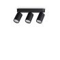 Φωτιστικό Οροφής DYNAMITE PL3 LINEAR ROUND Μαύρο Ideal Lux 371252