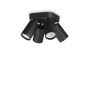 Φωτιστικό Οροφής DYNAMITE PL4 ROUND Μαύρο Ideal Lux 371290