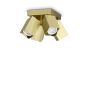 Φωτιστικό Οροφής DYNAMITE PL4 SQUARE Μαύρο Ideal Lux 371313