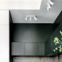 Φωτιστικό Οροφής DYNAMITE PL4 SQUARE Μαύρο Ideal Lux 371313