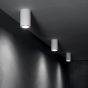 Φωτιστικό Οροφής LOOK PL1 ROUND D70 H400 GESSO Ideal Lux 371436