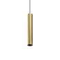 Κρεμαστό Φωτιστικό LOOK SP1 ROUND D40 H400 Ορείχαλκος Ideal Lux 371597