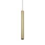Κρεμαστό Φωτιστικό LOOK SP1 ROUND D60 H700 Ορείχαλκος Ideal Lux 371696