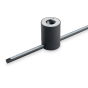 Απλίκα ESSENCE AP ROUND D115 LUCE IND. Ορείχαλκος 3000K Ideal Lux 371719