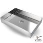 Νιπτήρας Αldo 55x38 voss Inox Brushed V1255-111