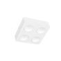 Downlight Mounted σποτ 4*8W 3CCT σε λευκή απόχρωση X00290W