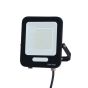 ΠΡΟΒΟΛΕΑΣ LED SMD 50W ΜΑΥΡΟΣ IP66 3000K PLUS Eurolamp 147-69011