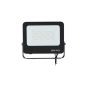 ΠΡΟΒΟΛΕΑΣ LED 50W SMD RGBW 100-265V IP66 ΜΑΥΡΟΣ PLUS Eurolamp 147-69391