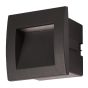 ΦΩΤΙΣΤΙΚΟ ΧΩΝΕΥΤΟ LED 3W 3000K IP54 90X90X70mm PRO ΜΑΥΡΟ ARTE ILLUMINA Eurolamp 145-52500