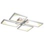 ΦΩΤΙΣΤΙΚΟ ΟΡΟΦΗΣ AΛΟΥΜΙΝΙΟ LED 36W 1400Lm 3000Κ 448X578mm AΣΗΜΙ ARTE ILLUMINA SQUARE Eurolamp 144-46060