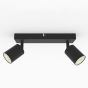 ΣΠΟΤ ΟΡΟΦΗΣ ΔΙΠΛΟ GU10 Max5w Φ200x60x105mm S1962 ΜΑΥΡΟ ARTE ILLUMINA BRAVA Eurolamp 144-60010