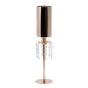 ΒΑΖΟ ΜΕΤΑΛΛΙΚΟ ΜΕ ΚΡΥΣΤΑΛΛΑ ΧΡΥΣΟ 10x12x51cm Eurolamp 819-01014