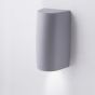 FUMAGALLI MARTA 90 1L ΑΠΛΙΚΑ ΤΟΙΧΟΥ DOWN 1XGU10 LED 2,9W 2CCT(2700K-4000K) 170mmX92mm ΓΚΡΙ Eurolamp 145-26282