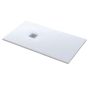 Sanitec A412 Ντουζιέρα Flat Stone Karisto 90×90 | Ανάγλυφη Α412-00-White