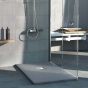 Sanitec A218 Ντουζιέρα Flat Stone 100×80 A218G-26-Cement