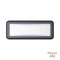 Απλίκα IP54 Led 6w 3000K 500lm Πλαστικό ABS Dark Grey Minos Viokef 4189700