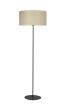 HFLB-02 FLOOR LAMP BL-ΜΠΕΖ ΟΡΘΟΣΤΑΤΗΣ ME ΚΥΛΙΝΔΡΟ Φ40cm Heronia 14-0347