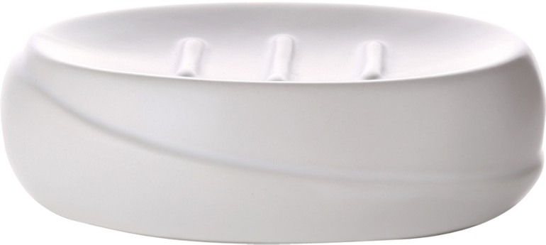 Σαπουνοθήκη Κεραμικό Λευκό Bronze Art Επικαθήμενα DG01-06-29