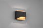Φωτιστικό Τοίχου Μαύρο 12x12cm LED 4,3w 3000K 430lm Switch Dimmer Trio Lighting Arino 224810132