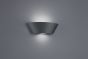 Επιτοίχια Απλίκα Ανθρακί Up-Down 23xH7cm Εξ.Χώρου IP54 LED 2w 3000K 200lm Trio Lighting Sacramento 227860242