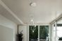 Φωτιστικό Κρεμαστό Led Dimmable 24w 2160lm 3000K Μέταλλο Λευκό Fabas Sirio 3388-47-102