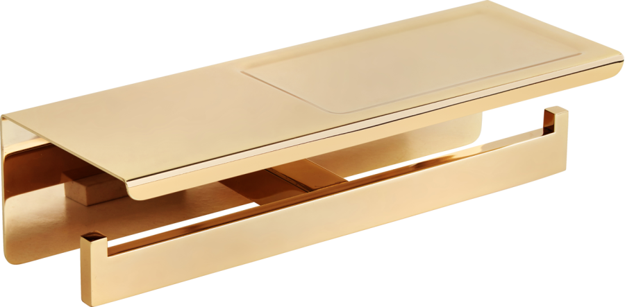 Χαρτοθήκη Διπλή Χρυσό Bronze Art Genesis 54V1-20