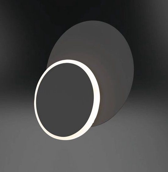 SE LED 25 LONA WALL LAMP BLACK 10W 3CCT 25x5cm IP20 220V 2 YEARS WARRANTY Z3 HOMELIGHTING 77-50633
