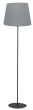 HFLB-04 ΚΩΝ.Φ35 FLOOR LAMP BLACK-ΓΚΡΙ ΔΑΠΕΔΟΥ ΜΕ ΑΜΠΑΖΟΥΡ Φ35 ΚΩΝΙΚΟ Heronia 14-0403