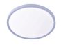 Πλαφονιέρα οροφής LED 50W 3CCT by switch on base σε ασημί απόχρωση D:60x2,5cm 42036-A-Silver