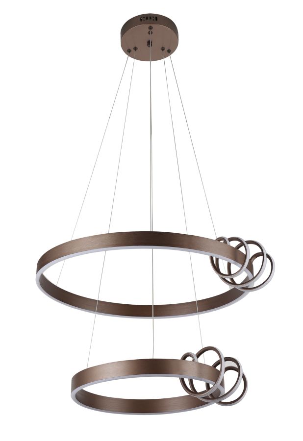 PDC 650-2 BW LED ΚΡΕΜΑΣΤΟ ΔΥΟ ΚΥΚΛΟΙ ΚΑΦΕ ΜΕ ΕΛΑΤΗΡΙΟ 62W 3000K ARlight 0104558