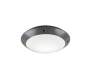 Πλαφονιέρα Οροφής Μαύρη 26xH8cm Εξ.Χώρου IP54  E27 Trio Lighting Camaro R60501042