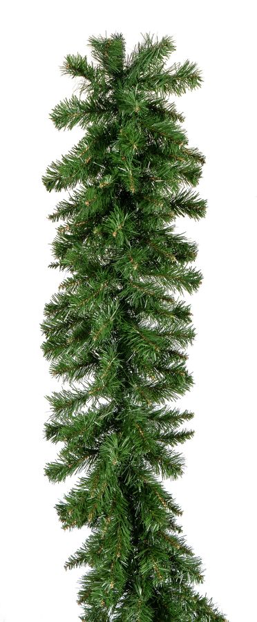 Πράσινη Χριστουγεννιάτικη Γιρλάντα Mix Pvc ,270cm ,Ø 30cm Lianos 240079