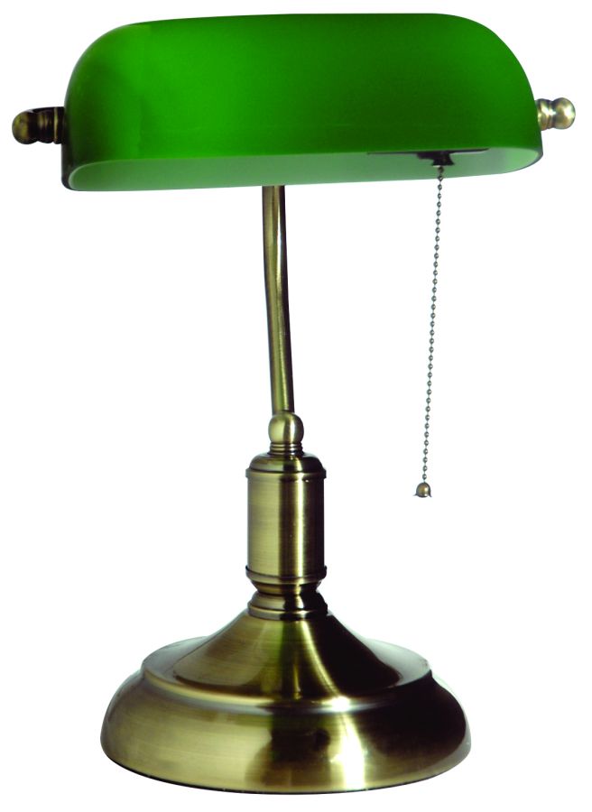 TLC 323 AB ΓΡΑΦΕΙΟΥ ΟΞΥΝΤΕ ΠΡΑΣΙΝΟ ΓΥΑΛΙ 1ΧΕ27 ARlight 0154043