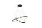 SE LED 60 STELINA PENDANT BLACK 60-40cm 47W 3CC IP20 220V 2 YEARS WARRANTY A1 HOMELIGHTING 77-50639