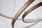 SE LED 80-60-40 MORELLI PENDANT COFFEE BROWN Γ5 HOMELIGHTING 77-8131