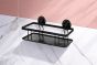 Επιτοίχιο Ράφι Μαύρο από Ατσάλι 29x13.5x11cm AWD02082056 AWD02082056