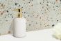 Δοχείο Κρεμοσάπουνου BONITA Stoneware Λευκό 400ml AWD02191912 AWD02191912