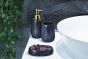 Δοχείο Κρεμοσάπουνου FRIKI Stoneware navy blue 450ml AWD02191920 AWD02191920