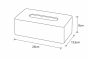 Θήκη για Χαρτομάντιλα Polyresin Μπεζ MRShome DS-4388000