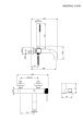 Μπαταρία Λουτρού Κομπλέ Inox Armando Vicario Industrial Ijnox 512100-110